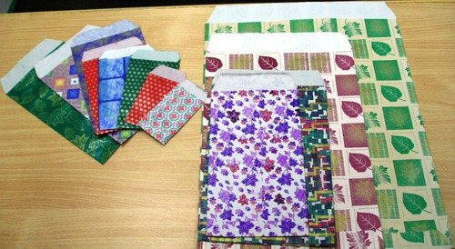 N°31 x 100u - Sobres papel fantasia.