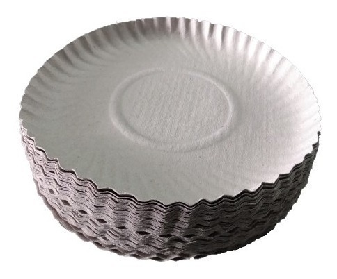N°12 x Unidad -  Plato gris.