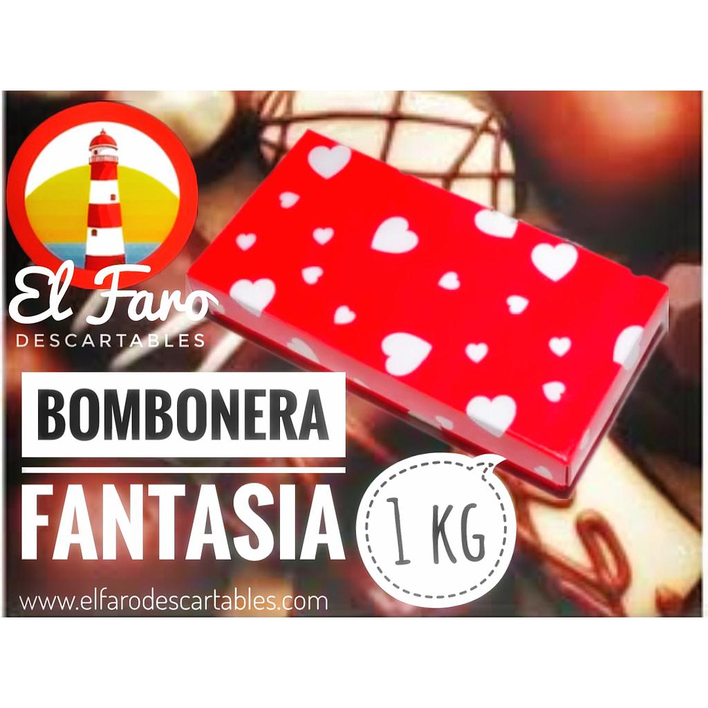 1Kg Bombonera caja fantasia x unidad.