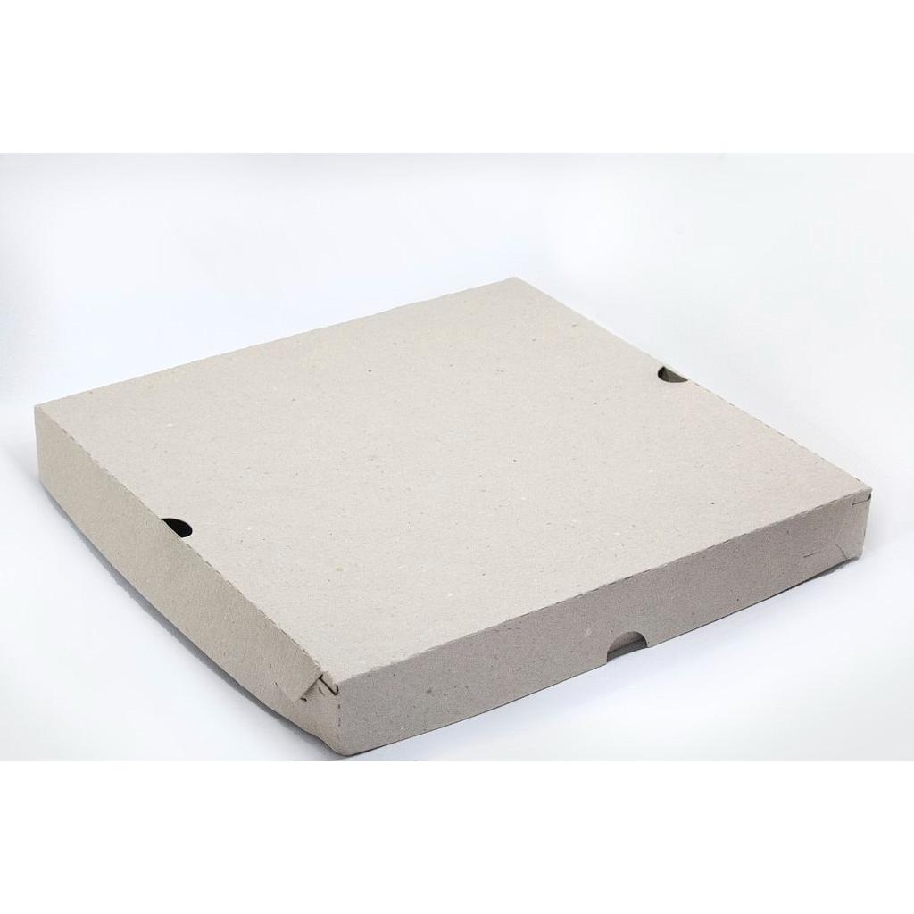 Pizza Caja gris (30x30x4cm) x 10 unidades