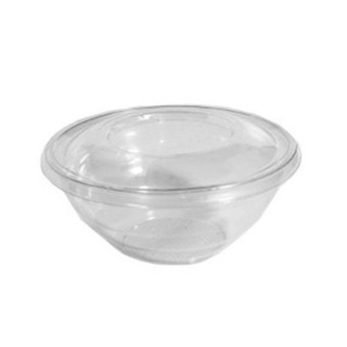17x9 Pote plastico c/tapa (Ideal ensaladera)