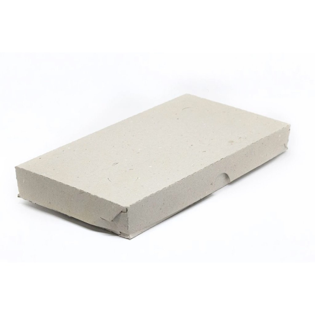 Media pizza Caja gris (16x31cm) x 10 unidades