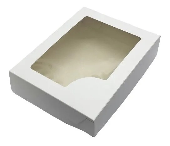25x20x8cm BLANCA Visor caja x unidad.
