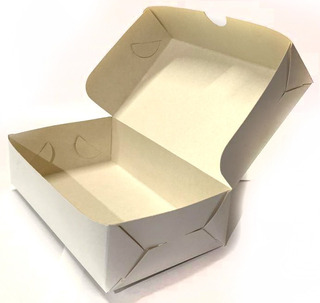 25x25x12 Caja blanca x unidad.