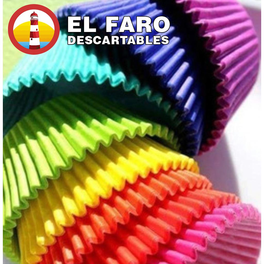 N°10 Pirotines color x 25 unidades.