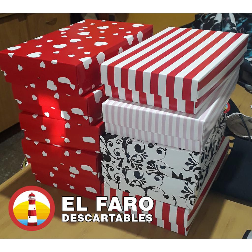 20x12x4 Caja bombonera fantasia (500gr) x unidad. 