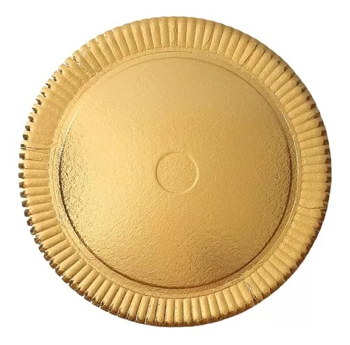 N°22 Plato DORADO x unidad.
