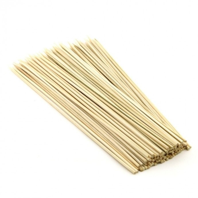 25cm x 100 unidades Palitos Brochette.