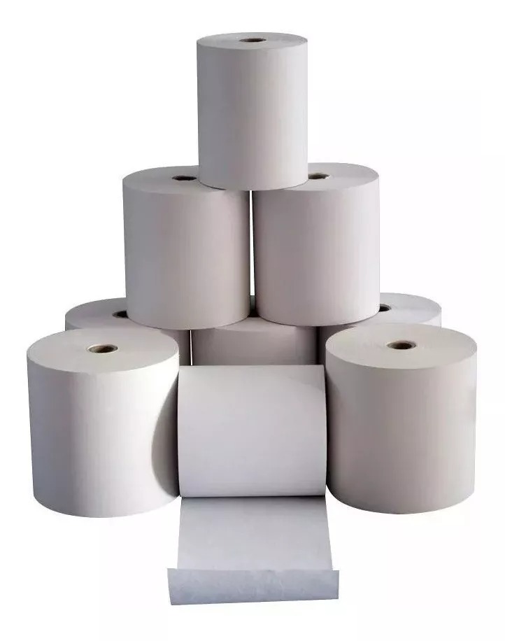 80x30 Rollo termico x Unidad.
