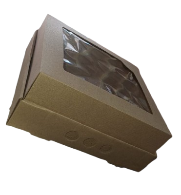 30x30x12 x Unidad - Caja micro visor.