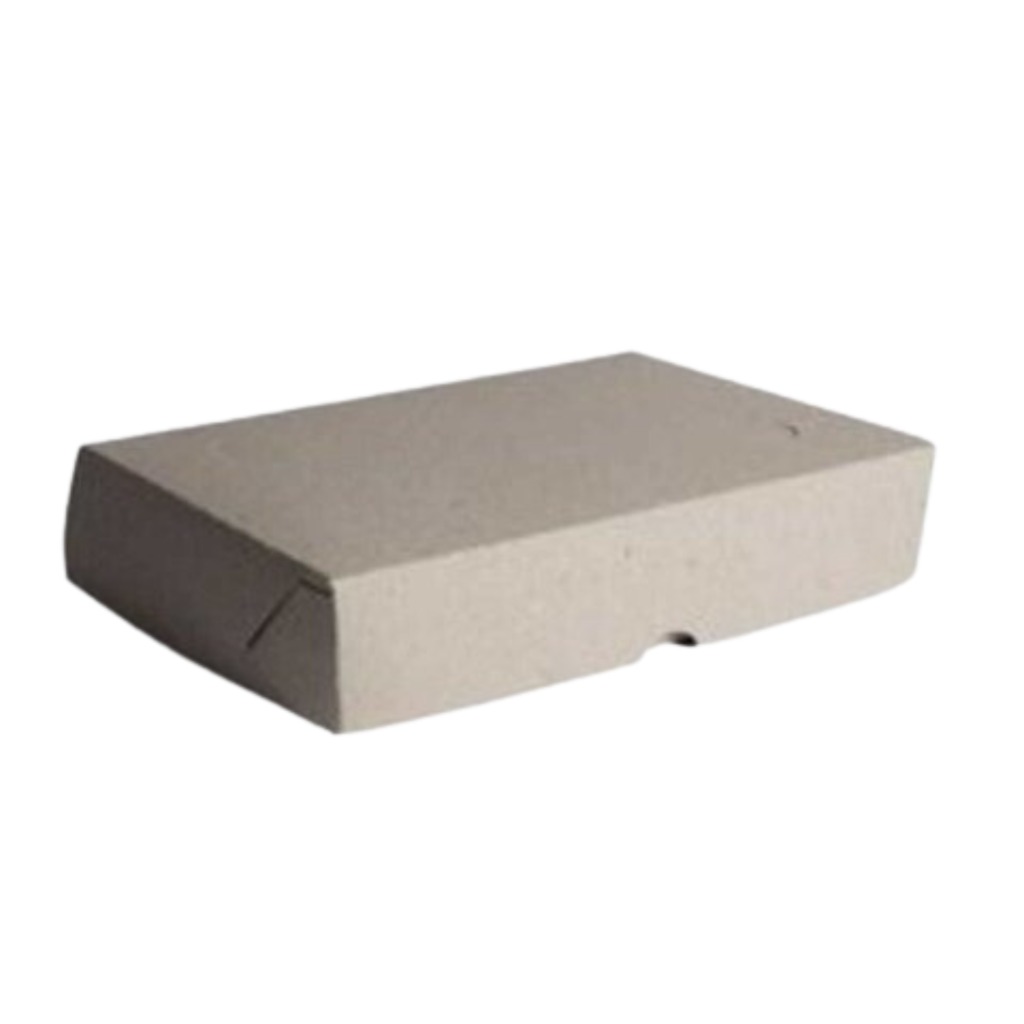 LOMO Caja gris chica x 10 unidades.