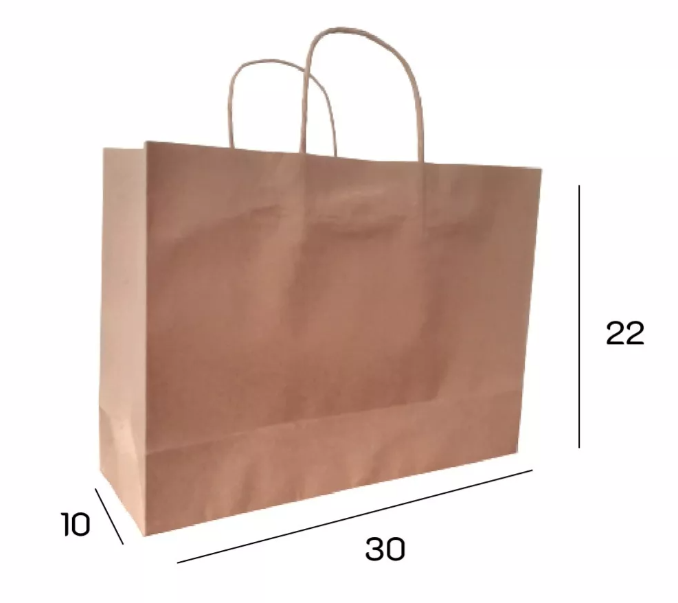 22x10x30cm x Unidad - Bolsa KP "MADYPACK".