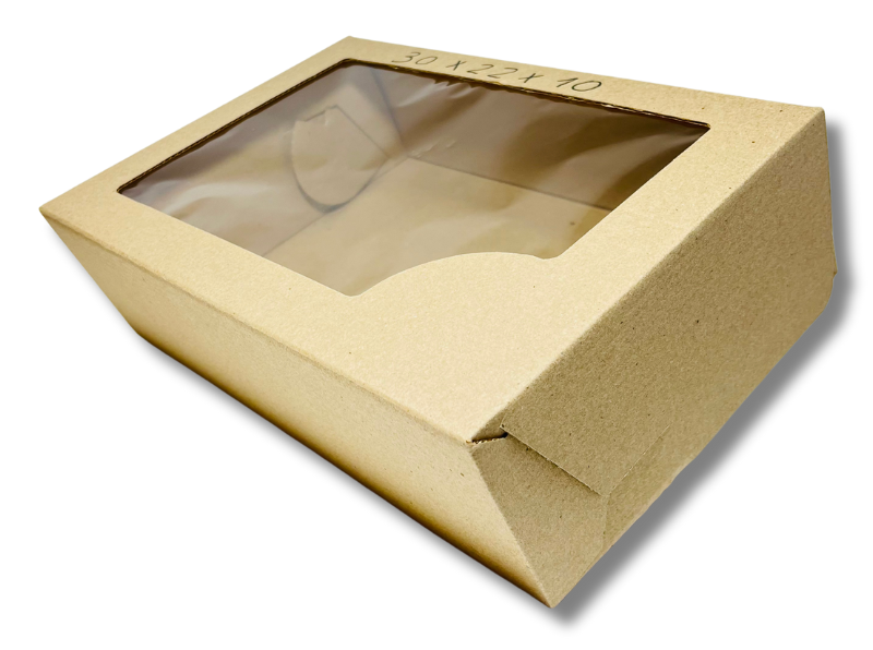 30x22x10 x Unidad - Caja micro visor.