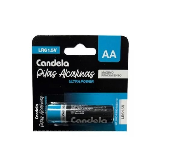 Pila alcalina AA &quot;CANDELA&quot; x Unidad