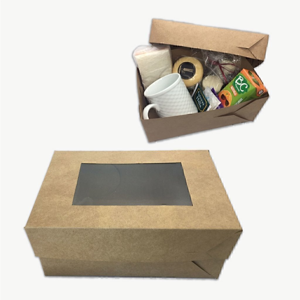 18x15x8 MICROCORRUGADA Visor caja x Unidad