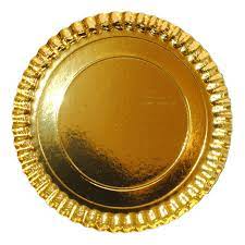 N°16 x Unidad - Plato dorado.