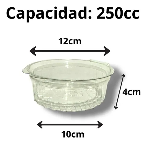 250cc Pote bisagra "WORK" x 50 unidades