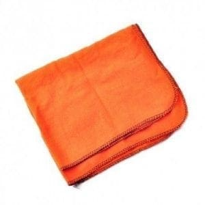 Franela naranja 40x50 "NUVIA" x Unidad.