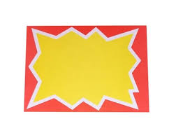 N°6 x 25u - Cartel estallido.