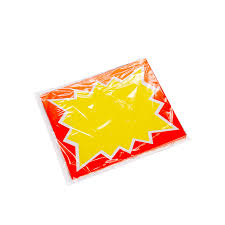 N°4 Cartel precio ESTALLIDO x 25 unidades