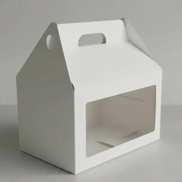 25x14x13cm VALIJA blanca c/visor x Unidad