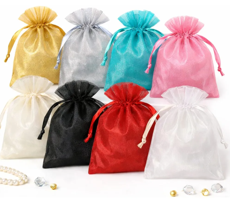 9x12cm x Unidad - Bolsa tul/organza.