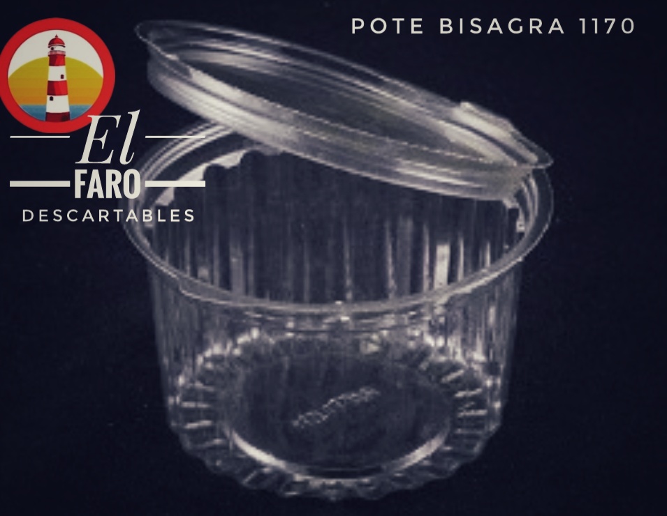 N°1165 TAPA Bisabra pote x Unidad.