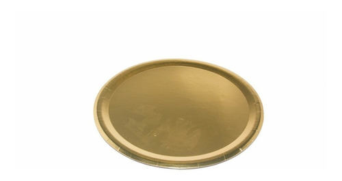 N°30 Plato DORADO x unidad. 