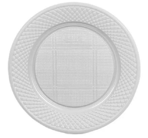 N°22 Plato blanco x 50 unidades.