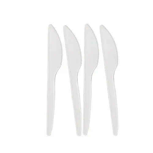 CUBIERTOS Blancos (cuchillos)  x 10 unidades.